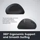 Perixx PERIMICE-619, vertical, right hander, USB/Bluetooth