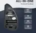 Perixx PERIMICE-713 L, black, vertical, left hander, USB