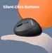 Perixx PERIMICE-719 L ergonomic left hander mouse, USB