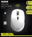 Port Designs wireless Silent Pro Mouse white, USB