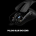 Pulsar Gaming Gears Xlite V3 wired black, USB