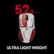 Pulsar Gaming Gears Xlite V4 mini wireless Quiccs Limited Edition white/red, USB