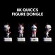 Pulsar Gaming Gears Xlite V4 mini wireless Quiccs Limited Edition white/red, USB