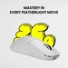 Pulsar Gaming Gears X2 CL CrazyLight wireless Uyuni white, USB