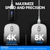 Pulsar Gaming Gears X2H eS wireless white Edition, USB