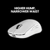 Pulsar Gaming Gears X2H V3 wireless white, USB