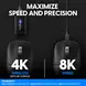 Pulsar Gaming Gears X2H eS wireless black, USB