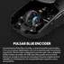 Pulsar Gaming Gears X2H mini wireless black, USB
