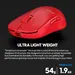 Pulsar Gaming Gears X2H wireless Red Edition, USB