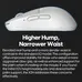 Pulsar Gaming Gears X2H wireless white, USB