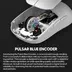 Pulsar Gaming Gears X2V2 mini wireless white, USB