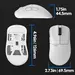 Pulsar Gaming Gears Xlite V3 Large wireless white, USB