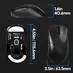 Pulsar Gaming Gears Xlite V3 mini wireless black, USB