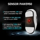 RAWM ES21M 8K wireless Gaming Mouse, Huano transparent Green Shell white Dot, white, USB