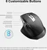 Rapoo MT750S Multi-mode wireless black, USB/Bluetooth