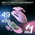 Redragon M916 K1NG Pro 1K 3-Mode wireless Gaming Mouse pink, USB/Bluetooth