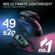 Redragon M916 K1NG Pro 1K 3-Mode wireless Gaming Mouse black, USB/Bluetooth