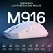 Redragon M916 K1NG wireless Lite Ultra-Lightweight Gaming Mouse white, USB