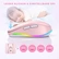 Seenda rechargeable wireless RGB Mouse with Jiggler function, pink, USB
