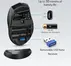 TeckNet Classic 2.4G wireless, purple, USB