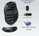 TeckNet Classic 2.4G wireless, red, USB