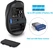 TeckNet Pro 2.4G wireless, black, USB