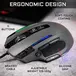 The G-Lab Kult Nitrogen CORE Gaming Mouse, black, USB