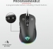 Trust Gaming GXT 922 YBAR RGB Gaming Mouse black, USB