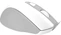 Trust Nito Silent wireless white/grey, USB