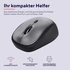 Trust Yuki Silent wireless Mouse black/grey, USB