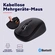 Trust Yuki Silent Multi-Device wireless Mouse black, USB/Bluetooth
