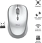 Trust Yvi wireless Mouse white, USB