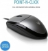 V7 Full Size Optical Mouse silver, USB