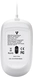 V7 optical mouse white, TÜV/GS certified, USB
