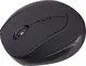 V7 vertical ergonomic Bluetooth mouse black, USB/Bluetooth