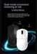 VGN Dragonfly F1 Pro Max wireless Gaming mouse, black, USB