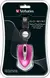 Verbatim Go mini Optical travel Mouse pink, USB