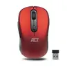 Act wireless Mouse 1600dpi red, USB