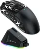Attack Shark X11 wireless Gaming Mouse black, incl. Grip Tape, USB/Bluetooth