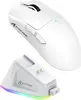 Attack Shark X11 wireless Gaming Mouse white, USB/Bluetoo...