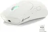 Attack Shark X5 wireless Gaming Mouse white, USB/Bluetoot...