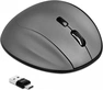 DeLOCK ergonomic optical 5-button 3in1 mouse, grey, USB/B...