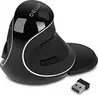 DeLUX M618 Plus GX wireless vertical Mouse, right black, ...