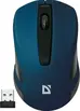 Defender MM-605 wireless Optical Mouse blue, USB