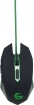 Gembird Gaming Mouse 001 black/green, USB (MUSG-001-G)