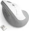 Kensington Pro Fit Ergo vertical wireless Mouse, white/gr...