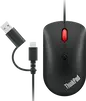 Lenovo ThinkPad USB-C wired Compact Mouse Raven Black, USB