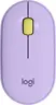 Logitech M350 Pebble wireless Mouse Lavender Lemonade, USB/Bluetooth
