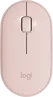 Logitech M350 Pebble wireless Mouse Rose, USB/Bluetooth