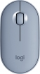 Logitech M350 Pebble wireless Mouse Blue Grey, USB/Blueto...